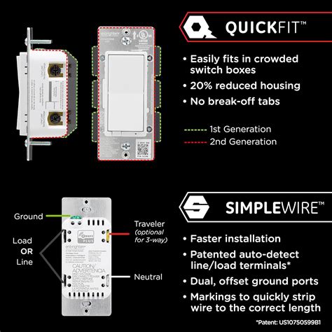 Enbrighten Z Wave In Wall Smart Light Switch Smart Home Devices