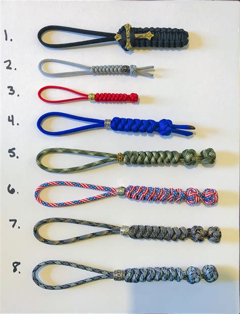 Paracord Knife Lanyard Selection #1 | BladeForums.com