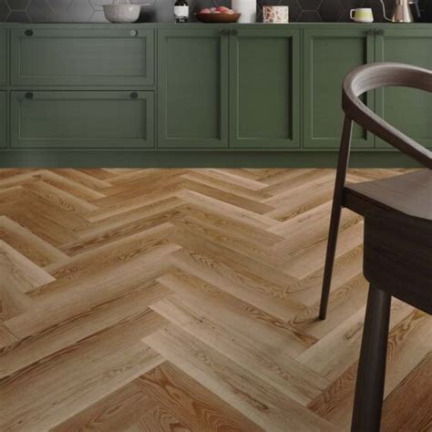 Clicklux Golden Oak Herringbone Spc Flooring Verona Group Verona Group