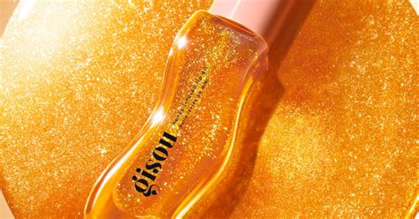 Gisous Honey Infused Lip Oil Golden Shimmer Glow Is A Y2k Throwback