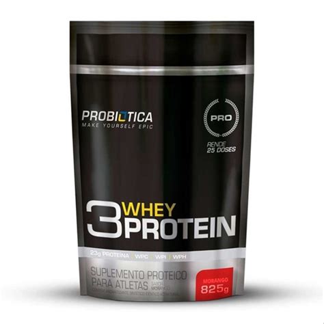 Whey Protein W Morango Refil G Botica Nativa