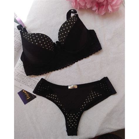 Conjunto Calcinha E Suti Lingerie Sexy Shopee Brasil