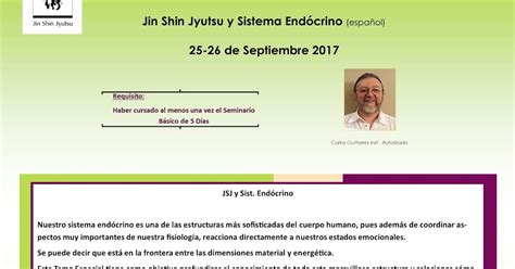 Jin Shin Jyutsu Argentina Tema Especial Sistema Endocrino Y Jin