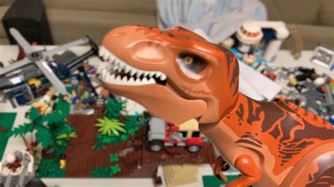 My Custom Lego Jurassic Park Mocs Showcase Youtube