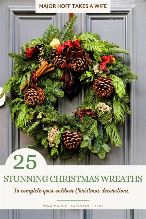 Amazon Christmas Wreaths Worth Ordering! - Major Hoff Takes A Wife ...