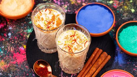 Holi Thandai Recipes Try These Different Flavours Of Thandai On