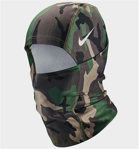 Hypebeast × Nike × Streetwear Nike Pro Hyperwarm Balaclava Hood Ski Mask “Shiesty” Camo | Grailed