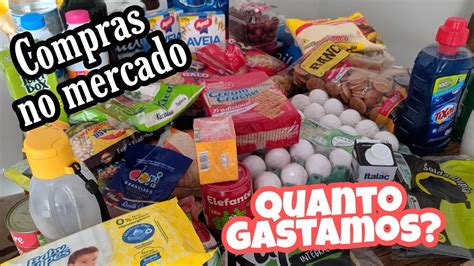 COMPRAS DO MÊS O QUE COMPRAMOS QUANTO GASTAMOS YouTube