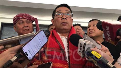 Ridwan Kamil Suswono Daftar Jadi Pasangan Calon Pilkada Jakarta Pada 28