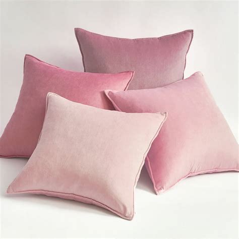 Top Finel Pink 18 X 18 Inch Country Velvet Decorative Pillow Case