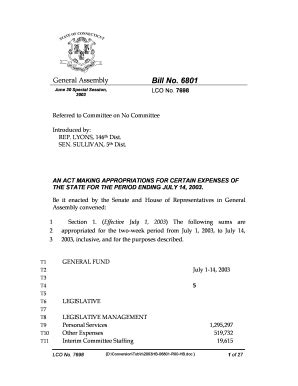 Fillable Online Cga Ct Bill No Cga Ct Fax Email Print Pdffiller