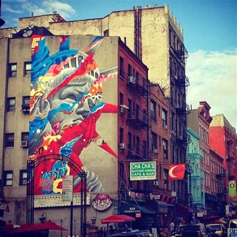 Tristan Eaton New Street Art For The Lisa Project Little Italy New York City Street Artists