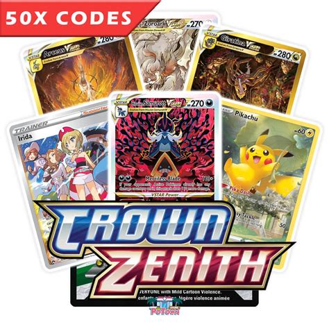 Pokemon Tcg Crown Zenith Price List Super Quality