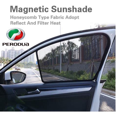 Perodua Magnetic Sunshade Ativa Axia Bezza Aruz Viva Kancil Kenari