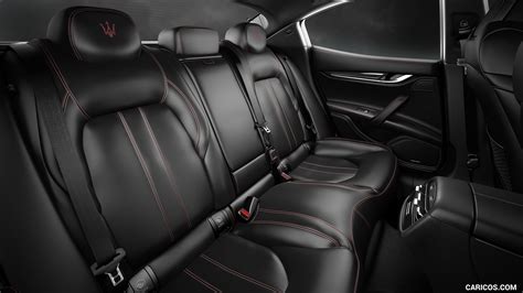 2017 Maserati Ghibli Sport Package Interior Rear Seats Caricos