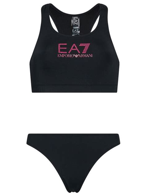 Ea Emporio Armani Bikini P Czarny Modivo Pl