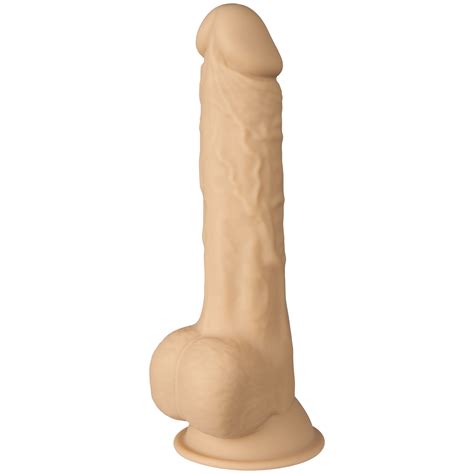 Willie City Realistic Silexpan Dildo With Suction Cup 9 4 Inches Sinful