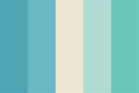 Lazy Seaside Day Color Palette