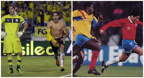 Historial De Los Enfrentamientos Entre Colombia Y Chile Eliminatorias