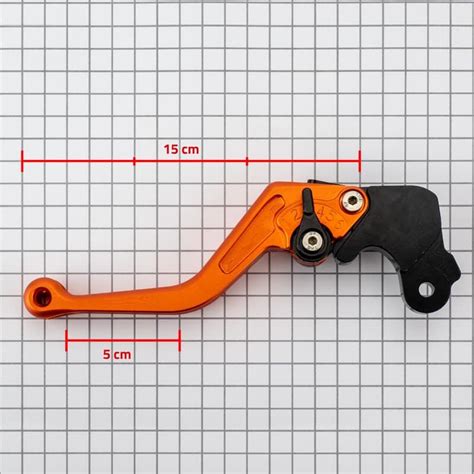 Brems Und Kupplungshebelset Kurz Orange KTM 690 SMC R Ab 2019 BCS RA