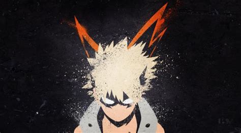 My Hero Academia Katsuki Bakugou Art Wallpaper, HD Anime 4K Wallpapers ...