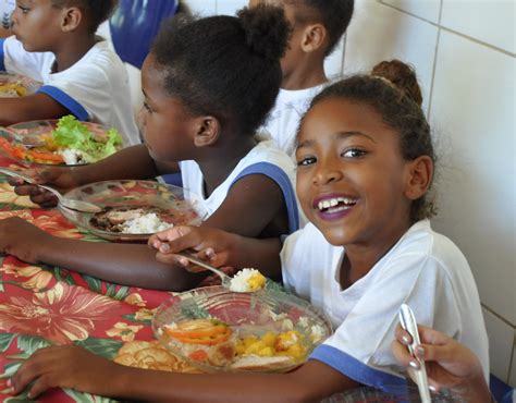 Alimenta O Escolar Conhe A Os Avan Os Alcan Ados Em Fundo