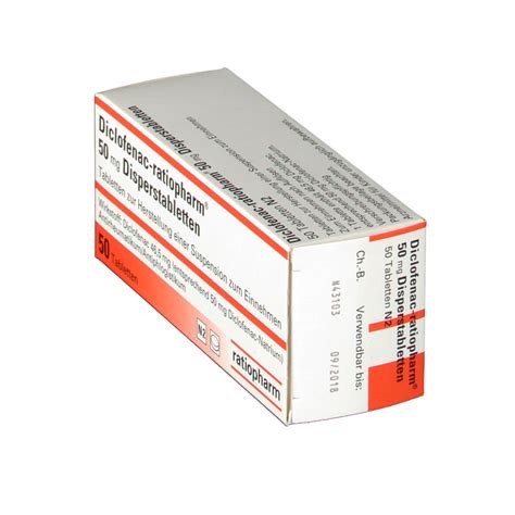 Diclofenac Ratiopharm 50 Mg Trinktabletten Shop