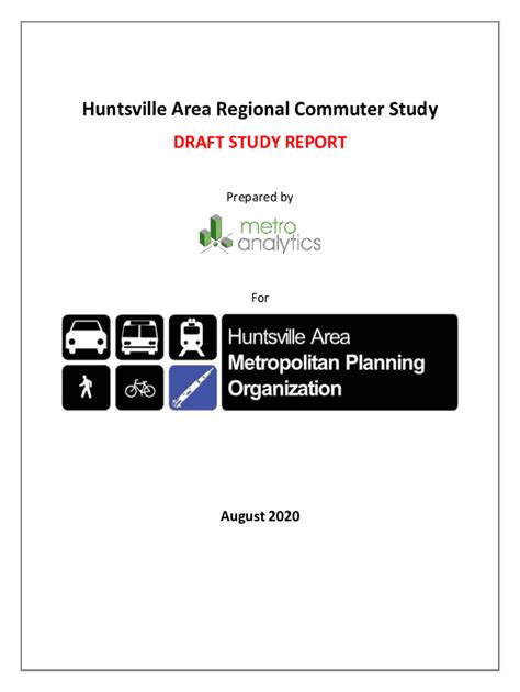 Fillable Online Huntsville S Long Range Transportation Plan Update