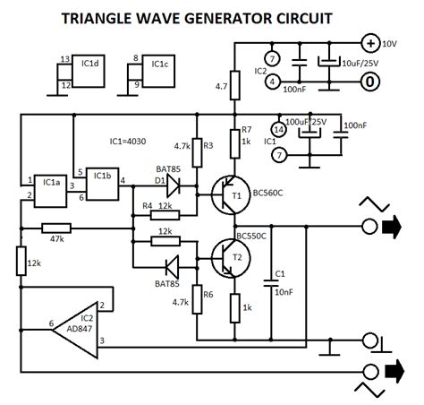 square wave generator circuit diagram - Circuit Diagram