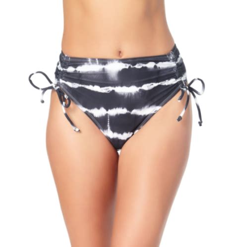 CALIFORNIA WAVES Juniors Tie Dyed High Waist Bikini Bottoms MY21329BB