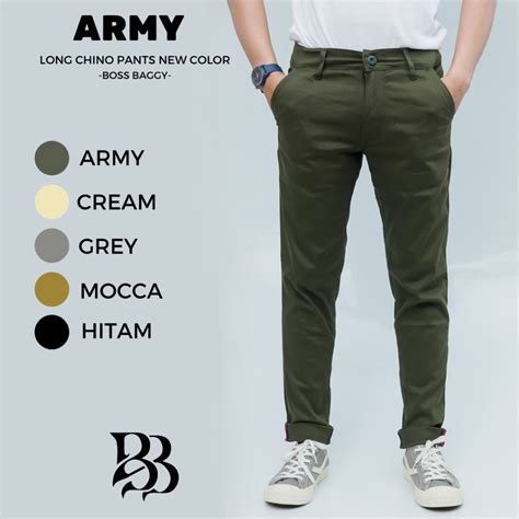 Jual CELANA CHINO Panjang Pria Slimfit KERJAHARIAN Santai Casual Formal