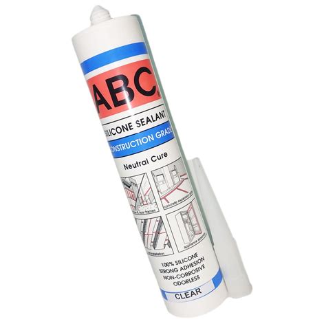 Original Abc Silicone Sealant Clear Ml Constuction Grade