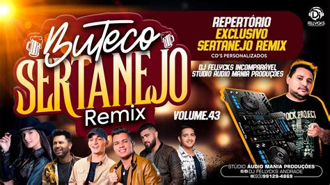 CD BUTECO SERTANEJO REMIX VOL 43 Dj FELLYCKS INCOMPARÁVEL YouTube