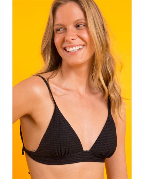 Bikini Top Top Bora Black Tri Cos Rio De Sol