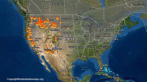 Us Fire Map 2025 Myra Tallia