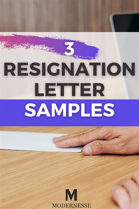 Learn How To Resign Gracefully And Professionally Using The Included