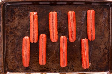 Oven Roasted Hot Dogs Recipe