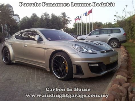 Midnight Garage Bodykit Centre Porsche Panamera Lumma Bodykit