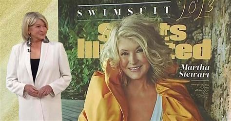 81 Years Old Martha Stewart Becomes The Oldest Sports Illustrated