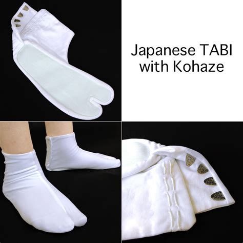 Japanisch Traditionell Tabi Socken Kimono Mit Kohaze Wei Von Japan Ebay