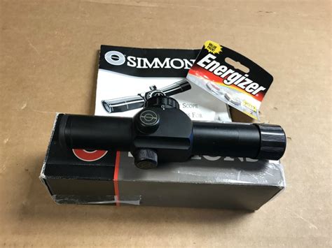 Simmons Red Dot Pistol Scope Good Used Condition For Sale At 14497549