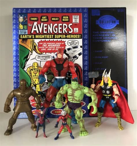 Coffret The Original Avengers Toy Biz Marvel Legends Collector