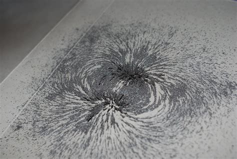 magnetic field lines  iron shavings dsc flickr