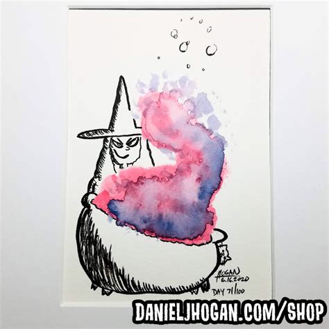 The 100 Day Project 2020 Daniel J Hogan Whimsical Cartoonist