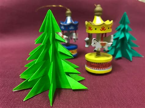 Tutorial 41 Origami Christmas Tree The Idea King