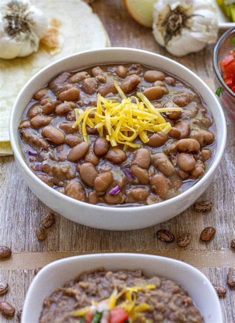 Instant Pot Stove Top Pinto Beans Dietitian Next Door