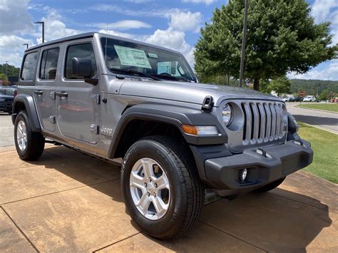 New 2020 Jeep Wrangler Unlimited Sport S Convertible In 800432 Ed Voyles Automotive Group