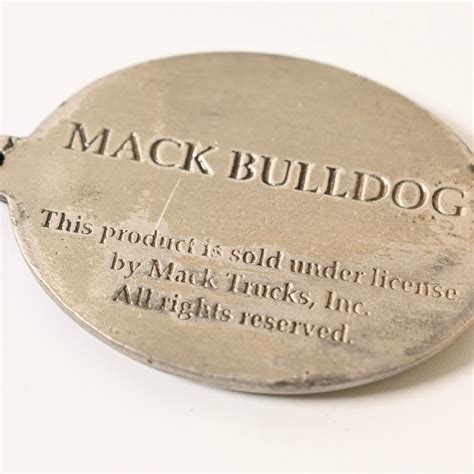 Vintage Mack Trucks Bulldog Keychain Button Works Store ボタンワークス