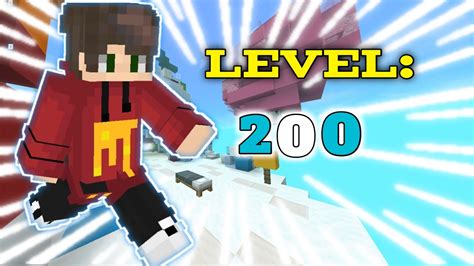 I Hit 200 LEVEL On NETHERGAMES By Playing BEDWARS YouTube