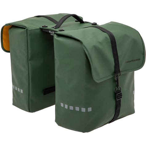 New Looxs Odense Double MIK 39L Green Dubbele Fietstas MIK Systeem